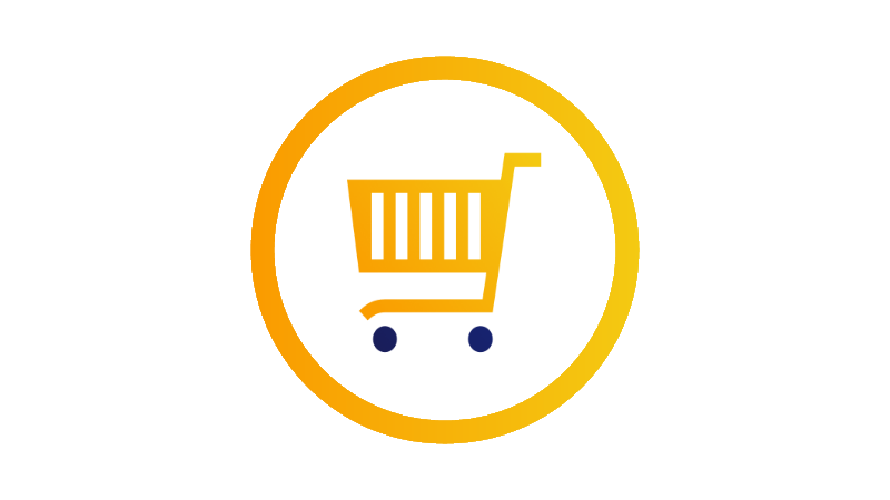 Icon depicting shopping cart